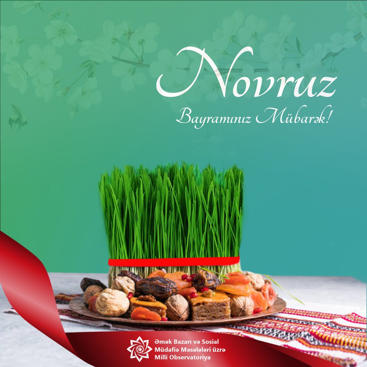 Baharın gəlişini💐, təbiətin oyanışını müjdələyən✨ ümid dolu başlanğıcların🍀 bolluq və bərəkətin simvolu olan🌸 bol ruzi dolu bayram diləyi ilə Novruz Bayramınız Mübarək!

#MilliObservatoriya #Novruzbayramı