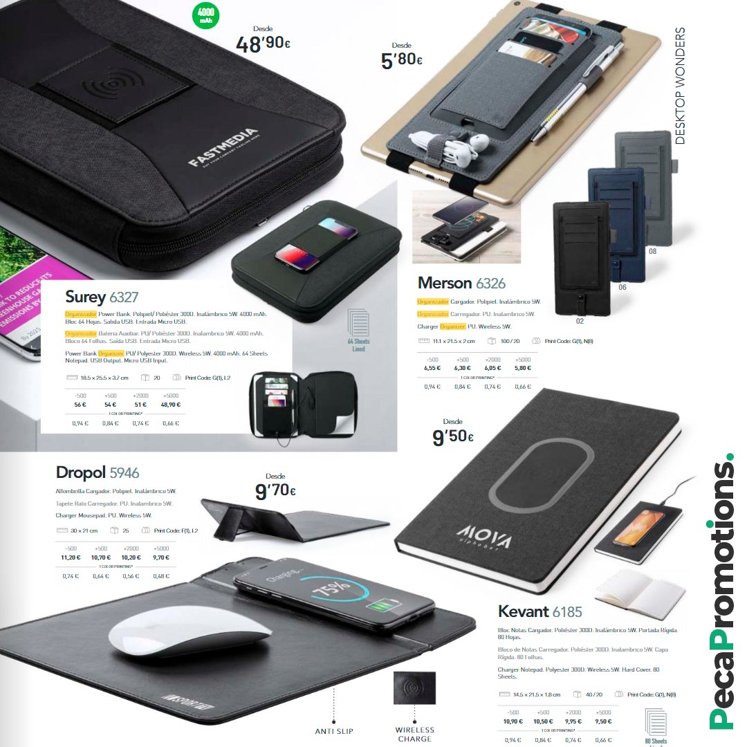 PecaPromotions's tweet photo. Get organised with these multi-functional tech gifts.

Organízate con estos regalos tecnológicos multifuncionales.

Organitzeu-vos amb aquests regals tecnològics multifuncionals.

https://t.co/SKvnXgOBrU

#personalisedgifts 
#customisedproducts #promotionalproducts 
#techgifts https://t.co/iHcIeFN4HA