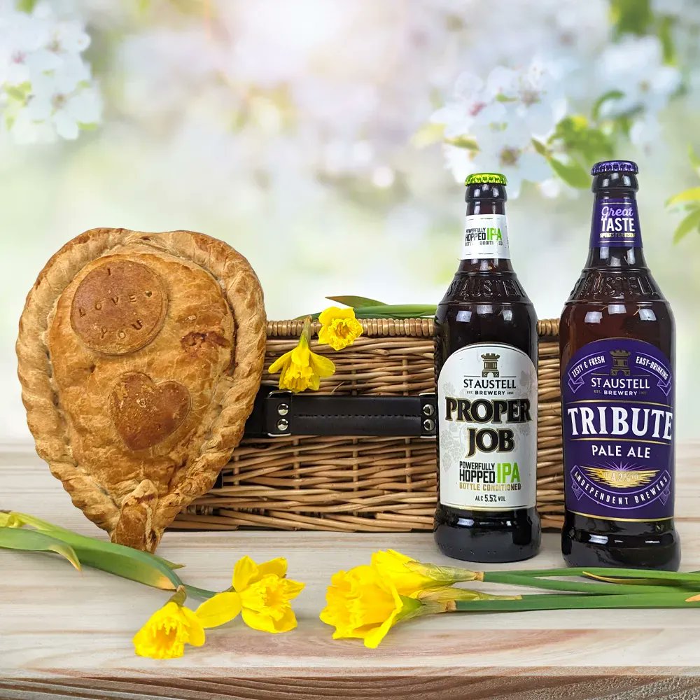 Win a Cornish Pasty Hamper! 🎁

Unwrap the gift of Cornwall with our Pasty &amp; Ale Hamper – filled to the brim with delicious local flavors ⭐ 

For your chance to #WIN 👇

✅ Follow <a href="/CornishPastySt/">Cornish Pasty Store</a>
✅ Like &amp; RT
✅ Tag a friend who loves Pasties! 

#LoveCornwalll #GiveawayUK