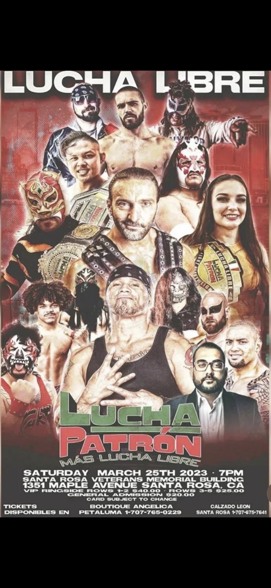 ThatMattCarlos's tweet photo. Next stop: @luchapatron 3/25 Santa Rosa CA
Lacing them up and gonna #MakeItCount
Not just nostalgic, a Hidden Gem
#ProWrestling #ProWrestler #Referee #ProWrestlingReferee #HiddenGemMC #RefereeMC #RefereeMattCarlos https://t.co/GTz0yNOPn4