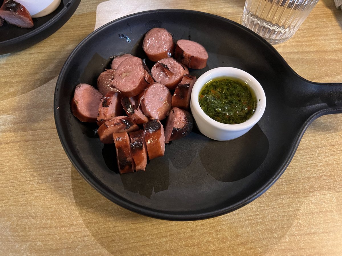 CoachShawnQuinn's tweet image. After a spirited practice yesterday &amp;amp; hosting a tremendous groups of recruits on campus it was great to break bread at a Blacksburg 🥩 house. Gaucho Brazilian Grille, has some of the best Ribeyes in the New River Valley. Always great to support #LocalSmallBusiness @HokiesFB #BBHS