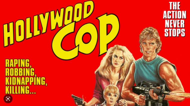 BadMovieNight1's tweet photo. Attention bad movie lovers!

We have some exciting news for you! Tonight at 9:00 PM EST, https://t.co/Lr3WkvfBol will be streaming the classic B-movie "Hollywood Cop", and you won't want to miss it.

#badmovienight #sobaditsgood #trashcinema #goodbad #goodbadmovies https://t.co/4CU7tRpNaR
