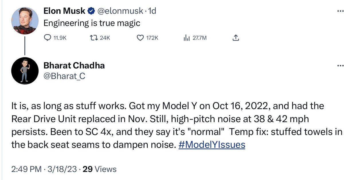 Sally Fereday CFIRM on Twitter "RT Factschaser Buys a new Tesla