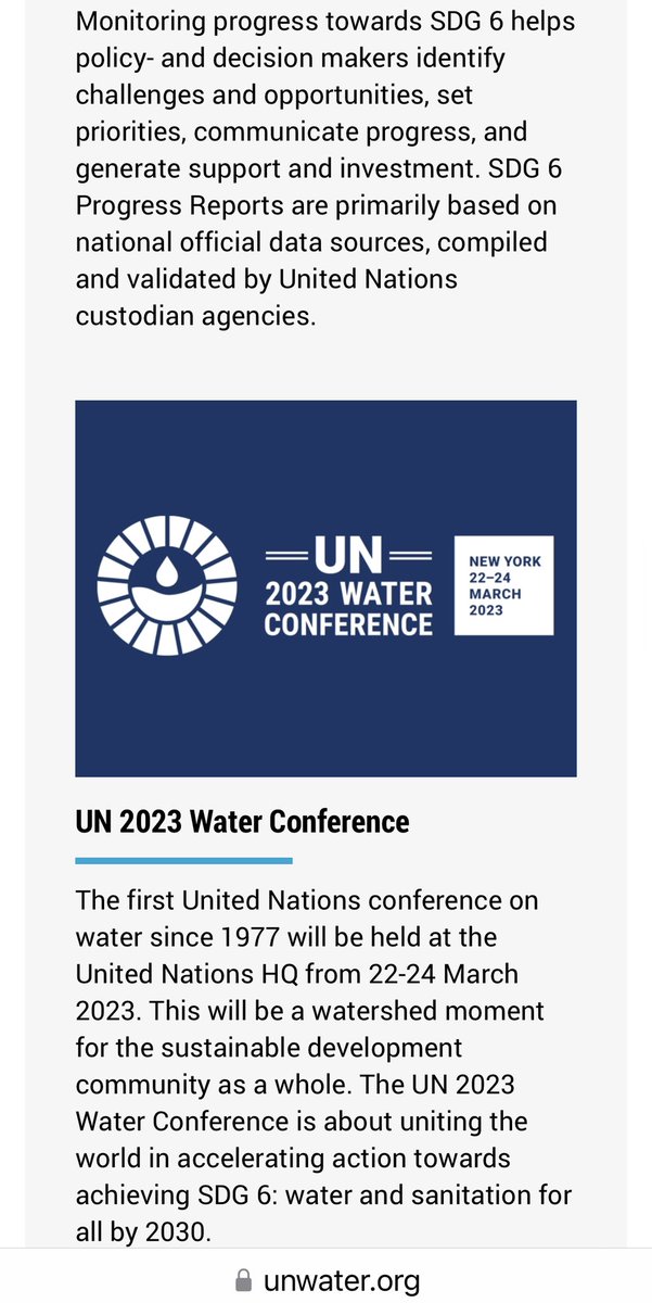 Agproudmary's tweet photo. I’m headed to https://t.co/QjpwdYMrW3 as NAmerican @worldfarmersorg brd mbr in charge of relationships with the @UN.

Re: Water &amp;Ag, is something notable happening in your area? Successes? Failures?
#InputPlease #SolitionsProviders 
If you’re not @ the table, you’re on the menu. https://t.co/tq5NNsV3jF