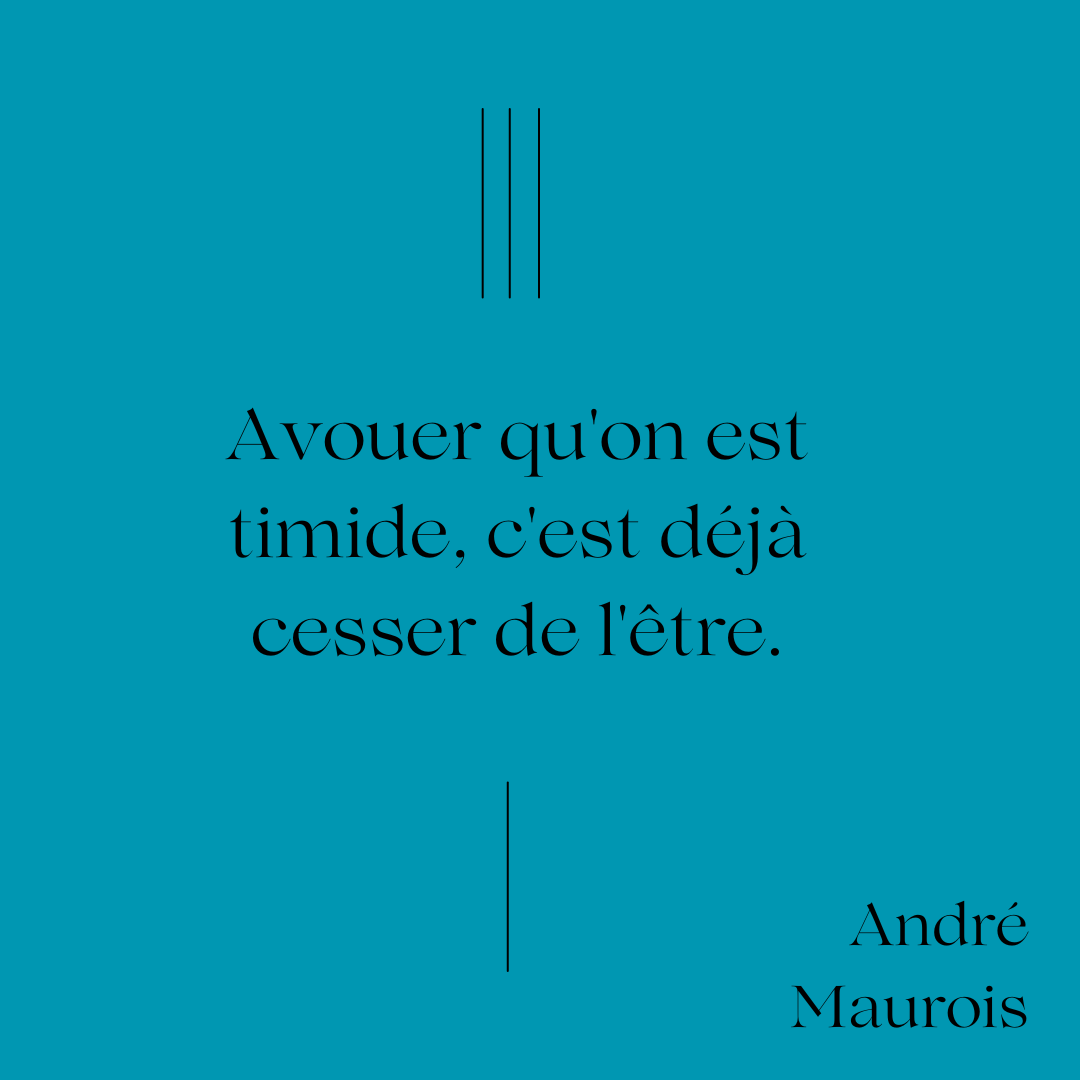 EcoleParole's tweet photo. NE PRENEZ RIEN POUR ACQUIS 🧐

Voilà une idée que j'ai déjà souvent entendue... mais il ne suffit pas de répéter une chose pour qu'elle soit vraie. 

Citation 5 : Avouer qu'on est timide, c'est déjà cesser de l'être.

Qu'en pensez-vous ? https://t.co/L9rUJPCkbX