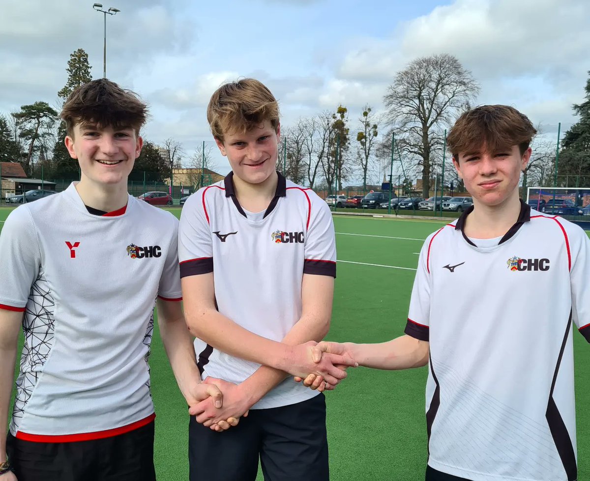 CheltenhamHC's tweet photo. Congratulations to our U16B on reaching the @EnglandHockey Tier 1 Plate Final following a 3-0 win over @winchhc. A well contested game. Good first half goals. Sterling defence from the Winchester GK in particular. Players' Player Barney.

@swsportsnews @Y1Hockey https://t.co/QG8BAZeMU5