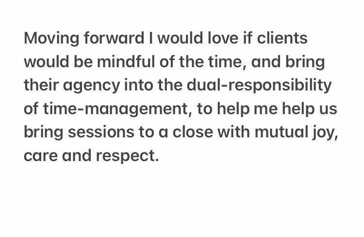 AtleyKitten's tweet photo. Some thoughts, crafted with love, but also boundaries💖💖:

I’m sure you’ve heard providers voice frustration about clients over-staying their booked time, and I want to address that, and put a little context to it.

A thread: https://t.co/kOB43UUo41