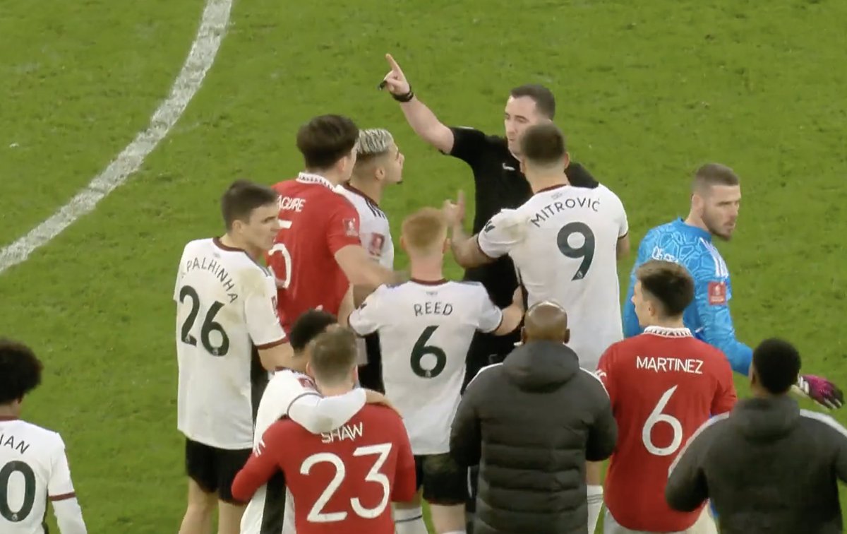 JayMotty's tweet photo. Big fan of Tete's "why are we fighting bro?" energy with Luke Shaw 😂 https://t.co/OJWhaj9kwe