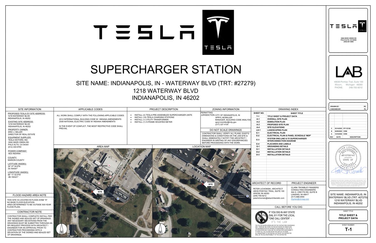 MarcoRP on Twitter "A new Supercharger is coming soon to Indianapolis