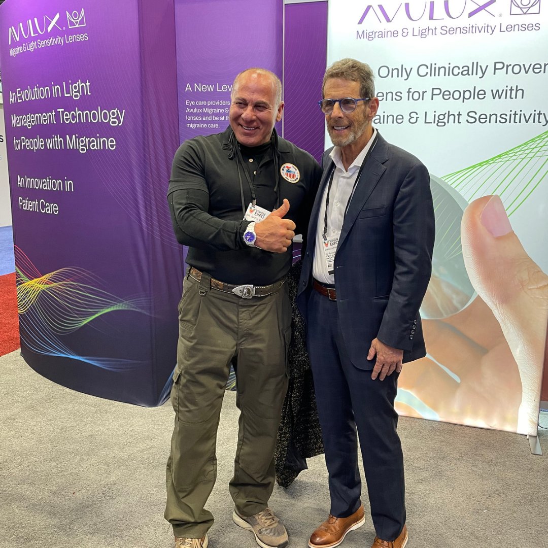 Avulux Migraine Eyewear tweet media