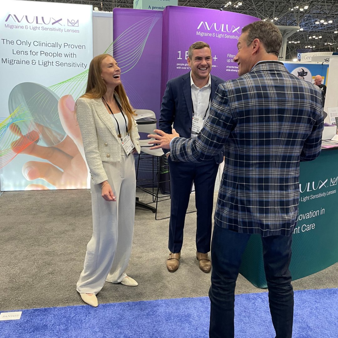 Avulux Migraine Eyewear tweet media