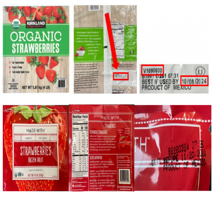 Sandra Frank, EdD, RDN, FAND on Twitter "Scenic Fruit Company Recalls Frozen Organic