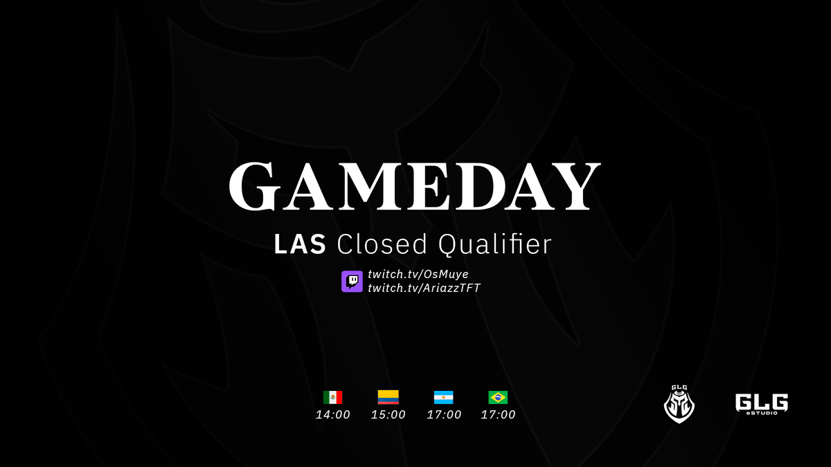 GLGesports's tweet photo. El día es largo y en un momento comienza la segunda competencia de la agenda de hoy
🇦🇷 Os Muye, Coccaken, Ariazz y Autenticos se juegan su pase al Play In
Mucho éxito a los 4
#GoGLG #GetReady https://t.co/03gFQHyH6e