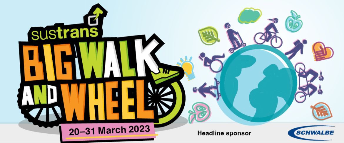 We’re taking part in @Sustrans #BigWalkandWheel - the Uk’s biggest #walking #wheeling #scooting and #cycling to school challenge. Encourage your children to take part on as many days a possible between 20- 31 March 2023.