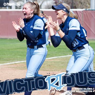 A10 Opening Weekend = Series Win! Let’s go Rhody! 🔥🐏🔥🐏