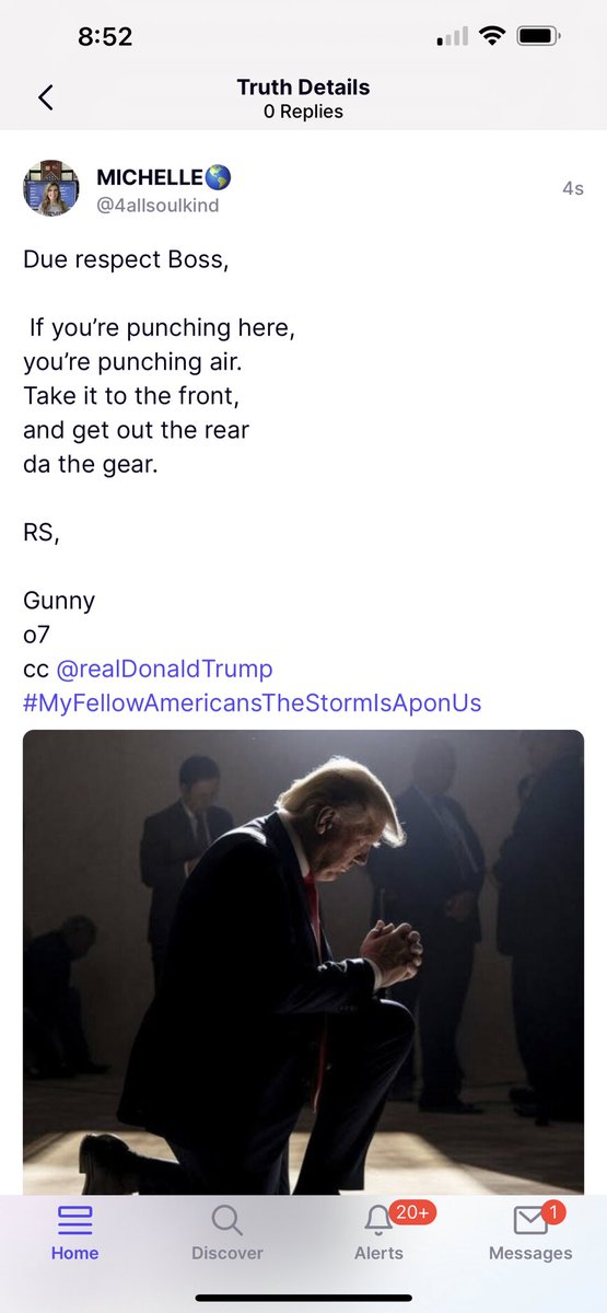 4AllSoulKind's tweet image. cc @realDonaldTrump 
#looktotwitterexactlythis
#pullit 
(video pls) 

truthsocial.com/users/4allsoul…