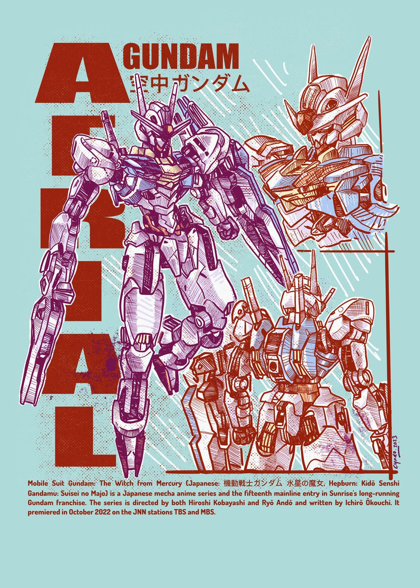 cyndoisme's tweet photo. Aerial Gundam
#illustration #digitalillustration #aerialgundam #gundam #gundamaerial https://t.co/xmLgr3Xhz7