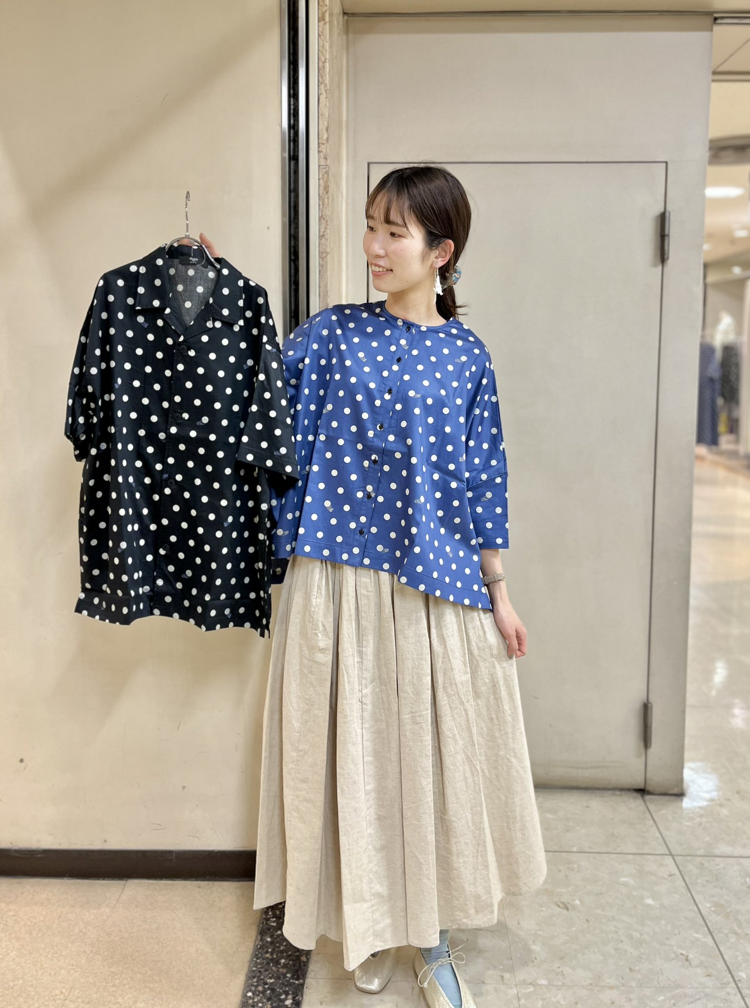 marbleSUD 春もの続々入荷中❣️『EMB shiba スウェット』 - C