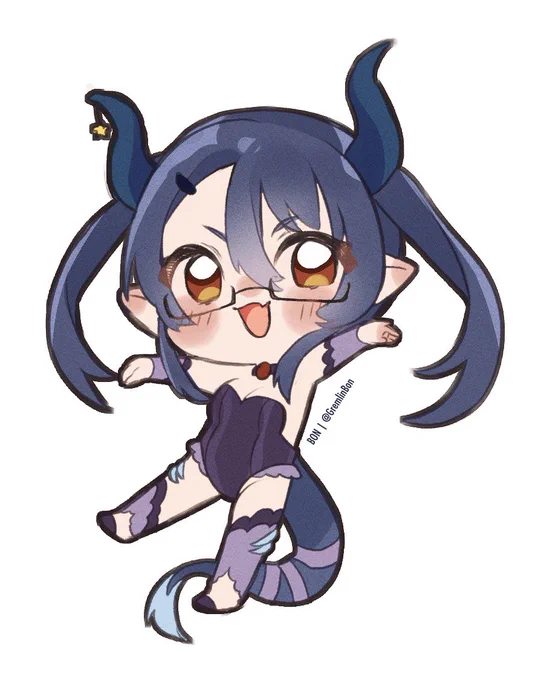 Chibi for  !I'm currently drawing chibis for those who donate to a friends go fund me. They lost everything but their dog and son in a house fire this morning. 