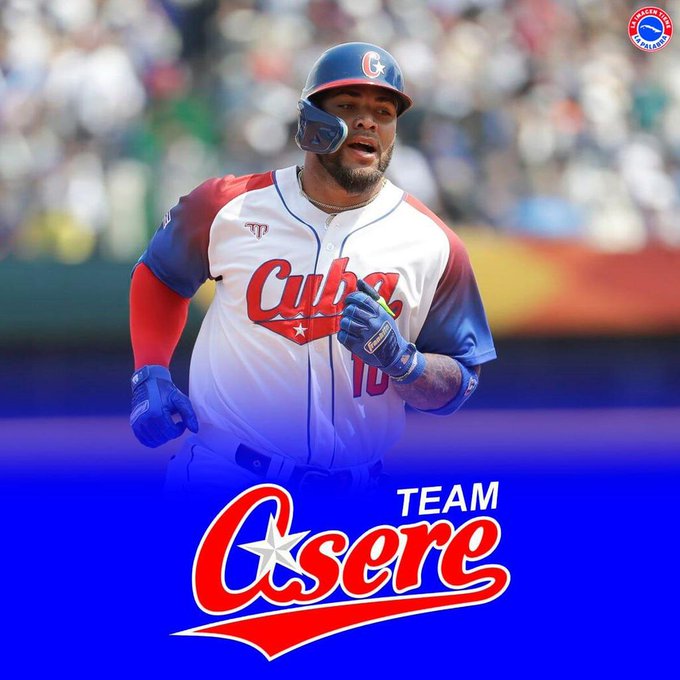 Vamos por más carreras en esta semifinal de clásico mundial de béisbol #TeamAsere #GalenosCubanos #Cuba