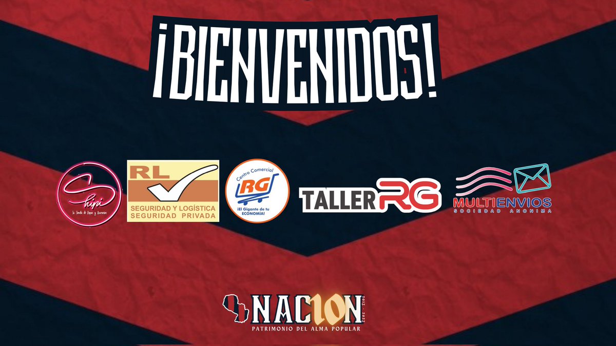 Hacemos extensivo el saludo a nuestros sponsors que nos acompañaran a lo largo de esta temporada 🔝
Bienvenidos a Nación Azulgrana y muchas gracias por ser parte de esta familia 💙❤️