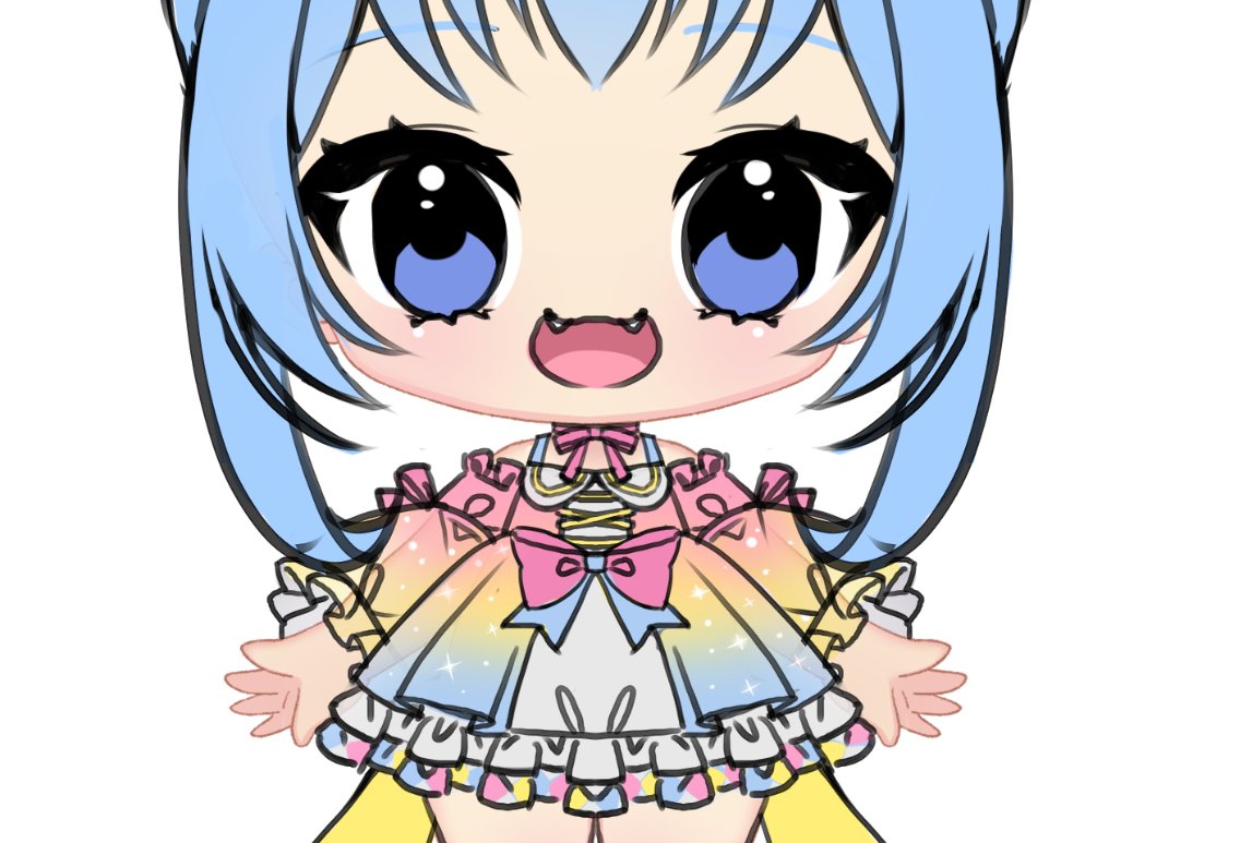 「sneak peek of pngtuber premade model tha」|ゲビィGaby🌻 Kimgaby's Artのイラスト