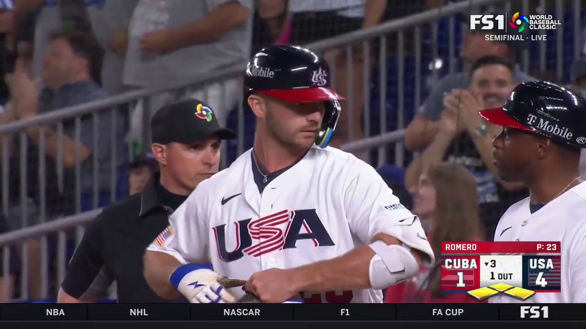 ピート・アロンソのタイムリー！ アメリカ代表がリードを広げる！ #WBC