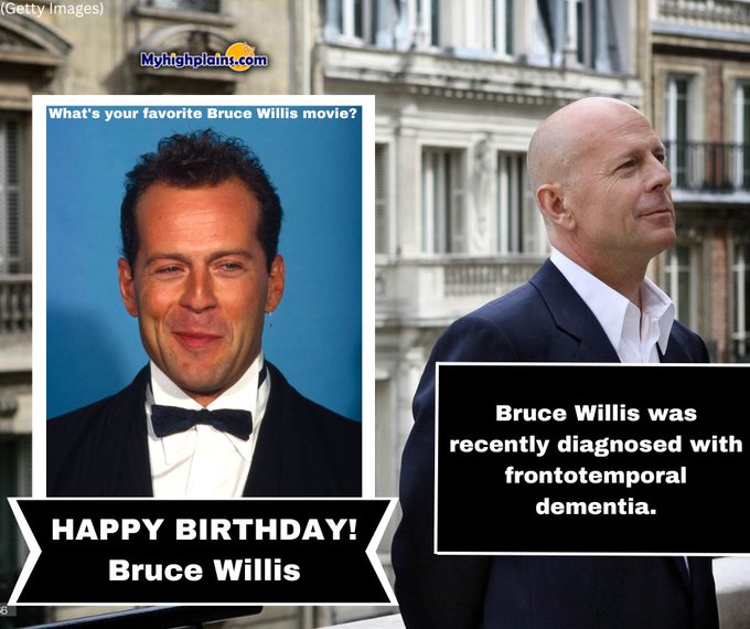 HAPPY BIRTHDAY! Join us in celebrating Bruce Willis\s 68th birthday.

Recent news on Willis:  