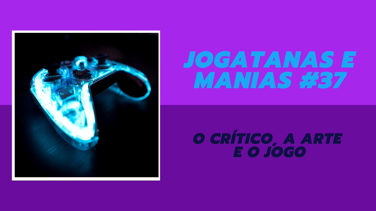 jogatanas's tweet photo. JOGATANAS &amp; MANIAS #37

Fugimos um pouco ao formato habitual para escavar um pouco sobre o papel do crítico de videojogos e, por conseguinte... de arte.

Spotify: https://t.co/BJ4XGMVRlf
Apple: https://t.co/dAtLMrUlFC

@futurebehind https://t.co/V1sKS8vjtA