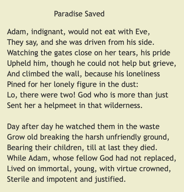 DeborahJShore's tweet photo. A.D. Hope #sonnet https://t.co/h0gVnga5wM