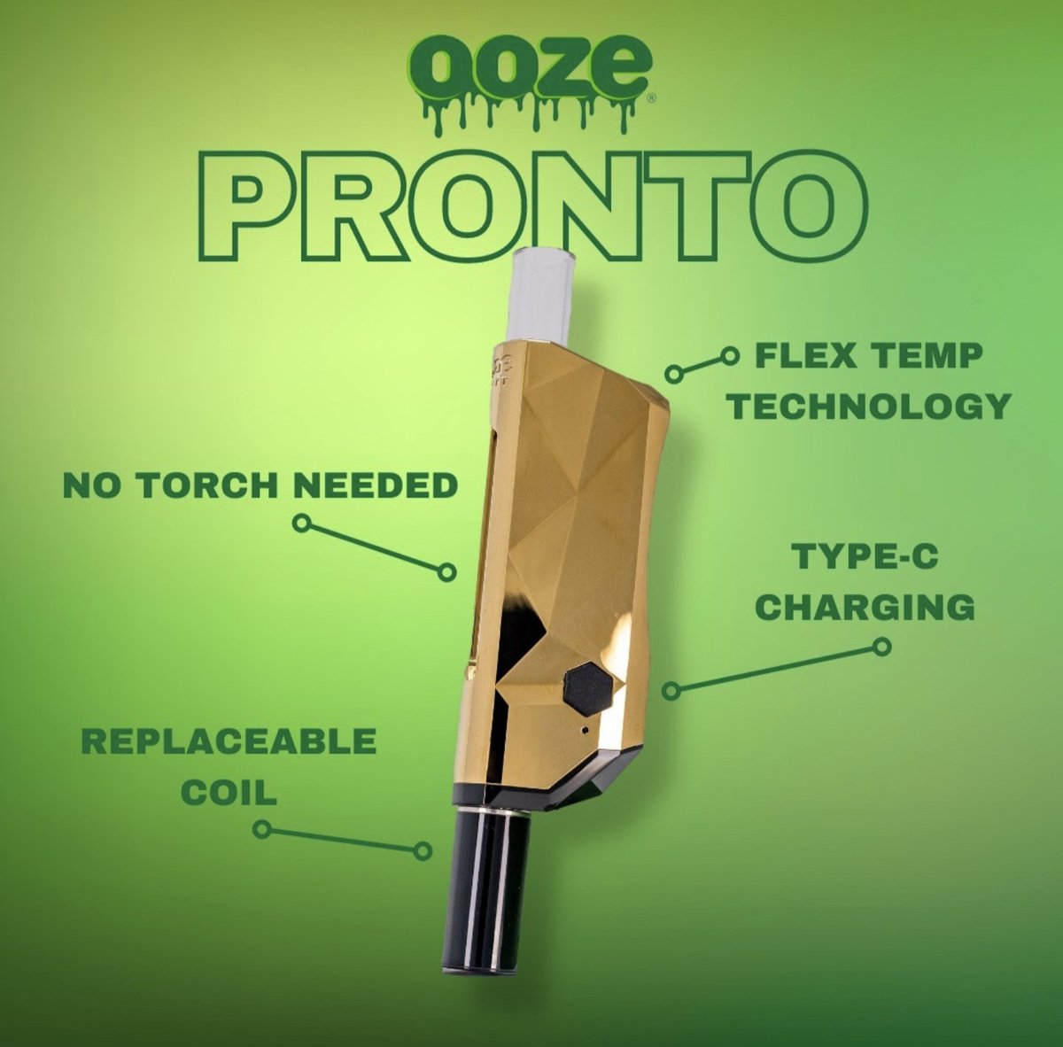 Luxvapesmoke's tweet photo. Have you checked out the @oozelife Pronto vaporizer?

Eliminate the mess from handling sticky #wax and use an electric nectar collector vaporizer with a reliable battery for on the go use💨

Shop here ⤵️
https://t.co/zFKLPYEvFf #vape #vaping #vapefam #Mmemberville #thc #Cannabis https://t.co/fyyL4A3Y8Q