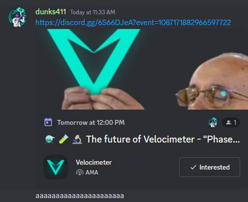 Velocimeter tweet media