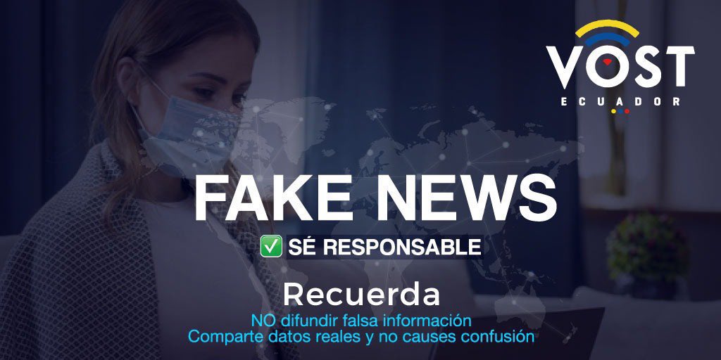 Recuerda que al momento de publicar información por redes sociales es importante verificar que las fuentes sean oficiales y no difundir datos erróneos que causen confusión #fakenews 

✅ SÉ RESPONSABLE 

<a href="/vostecuador/">VOST Ecuador 🇪🇨</a> <a href="/VOSTamericas/">VOSTamericas</a> 
#VOSTAmericas #voluntariosdigitales #VOSTEcuador