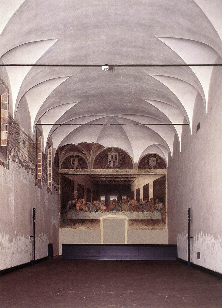 But The Last Supper has had a rough history.

Ludovico's plans never came to fruition. A separate ma