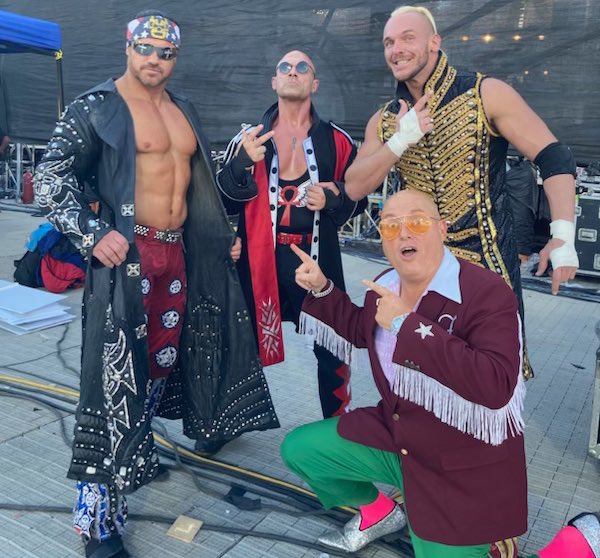Good Gawd!!
🇺🇸 Victorious in Round 1! 
<a href="/facdaniels/">Christopher Daniels</a> <a href="/TheRealMorrison/">John Morrison</a> 
<a href="/RealSamAdonis/">Sam Adonis</a> <a href="/realJackFancy/">Jack Fancy</a> 
2 to Go!!
<a href="/LuchaWorldCup/">Lucha World Cup</a> 
<a href="/luchalibreaaa/">Lucha Libre AAA Worldwide</a>