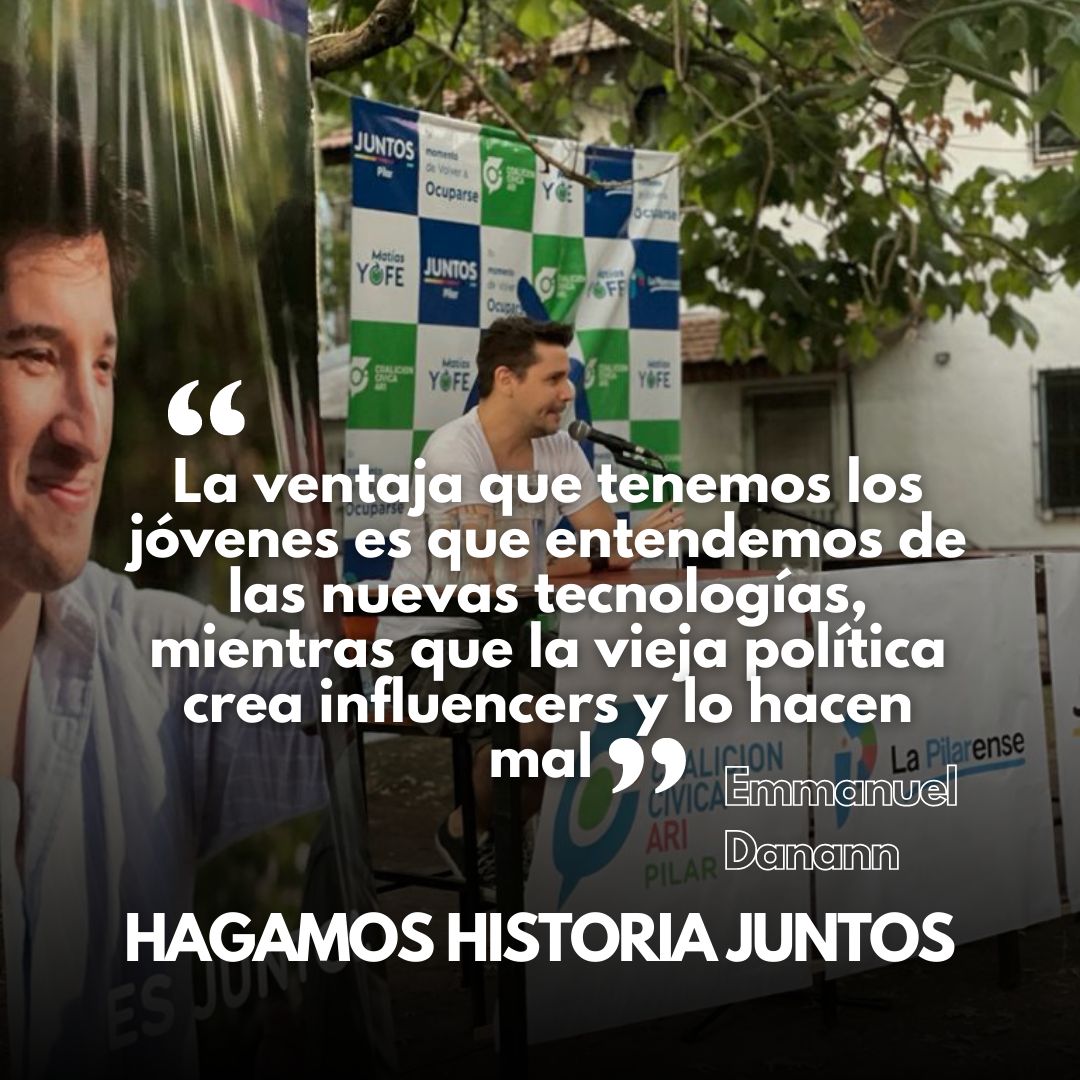 matiasyofe's tweet photo. Feliz de contar con quienes luchan por la libertad, por un futuro viable para todos, nos merecemos un Pilar y un pais de oportunidades y trabajamos en eso.

@DanannOficial @Elpresto1Ok @charlywp_ok @Leafurun1 @EliTrotta @M_Campagnoli @ghmaqueda @ReyesFernanda @FMontesdeocaok https://t.co/inlMnPFu69