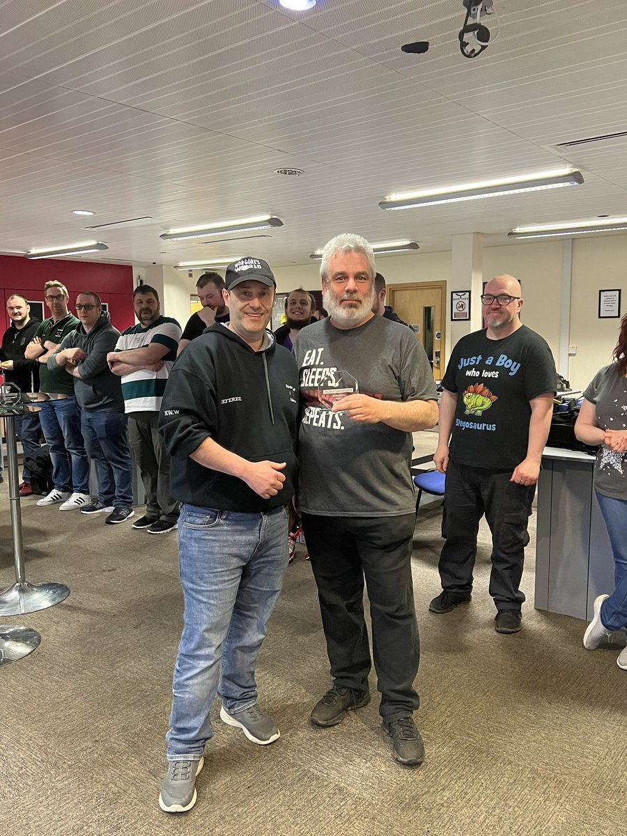 WORGORE's tweet photo. Best painted went to Allan George with his Flesh eater courts #AGOM23 #ageofsigmar https://t.co/lPIoqD7Ga3