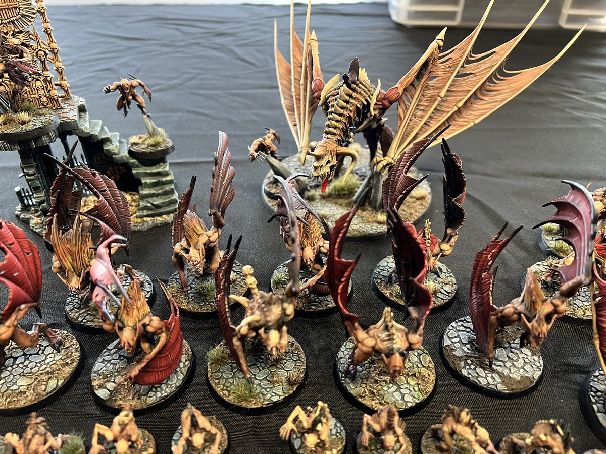 WORGORE's tweet photo. Best painted went to Allan George with his Flesh eater courts #AGOM23 #ageofsigmar https://t.co/lPIoqD7Ga3