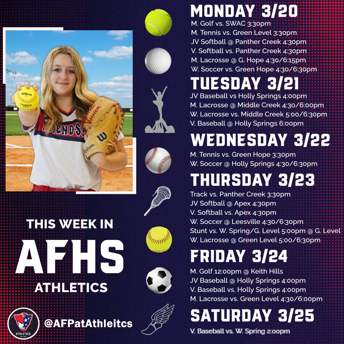Apex Friendship High School Athletics tweet media