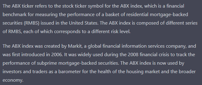 boolaymyguy's tweet photo. High Yield Bond ETF (JNK) The ABX ticker refers to the stock ticker symbol for the ABX index, which is a financial benchmark for measuring the performance of a basket of residential mortgage-backed securities (RMBS) issued in the United States. #hellstradingfloor @TRUExDEMON !! https://t.co/GTWZ6QLC1D