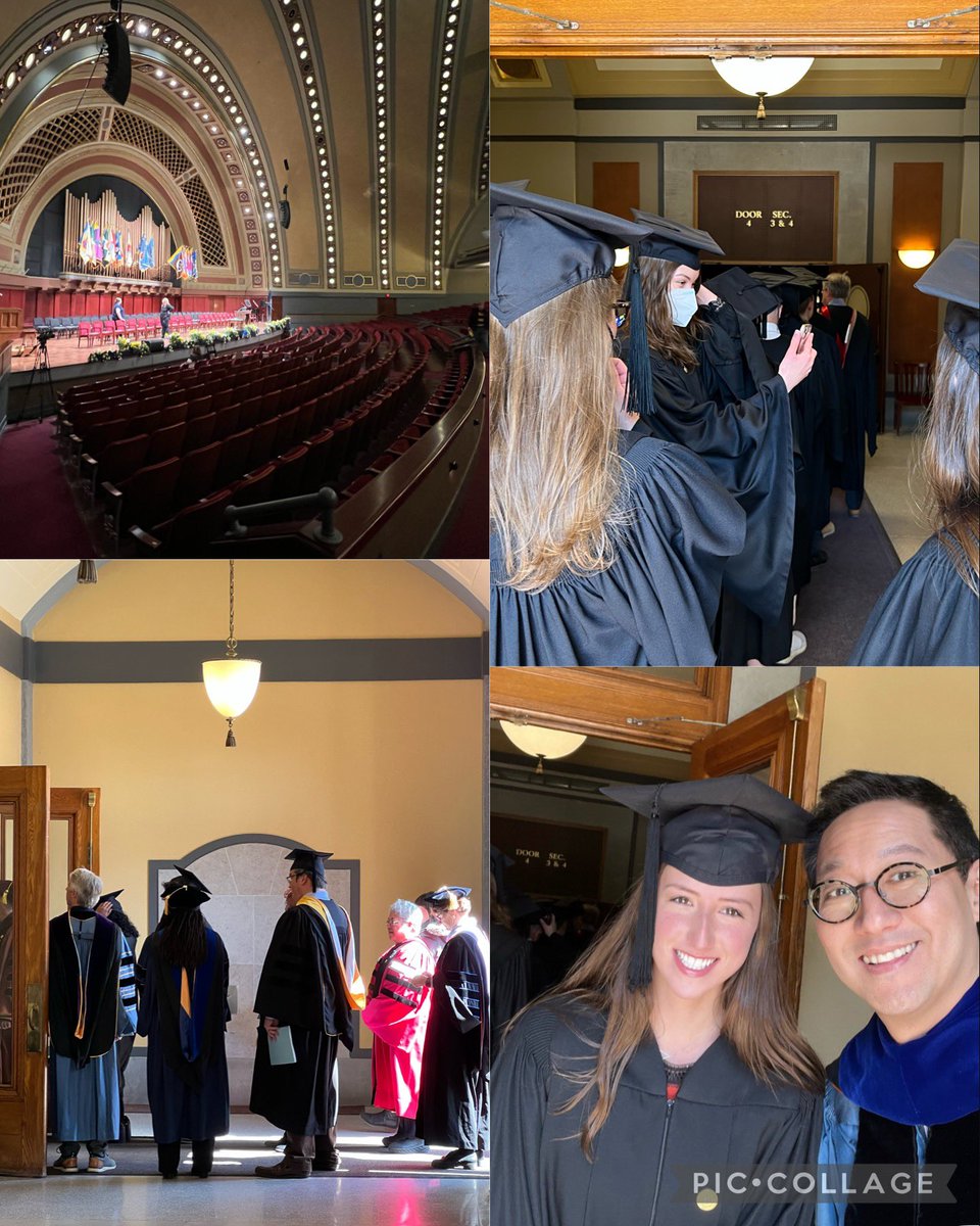 SantaJOno's tweet photo. Congratulations to all of the students and Arthur F. Thurnau Professors 
honored today at the 100th Annual Honors Convocation at Hill Auditorium. https://t.co/Z9Nbjci8Vq