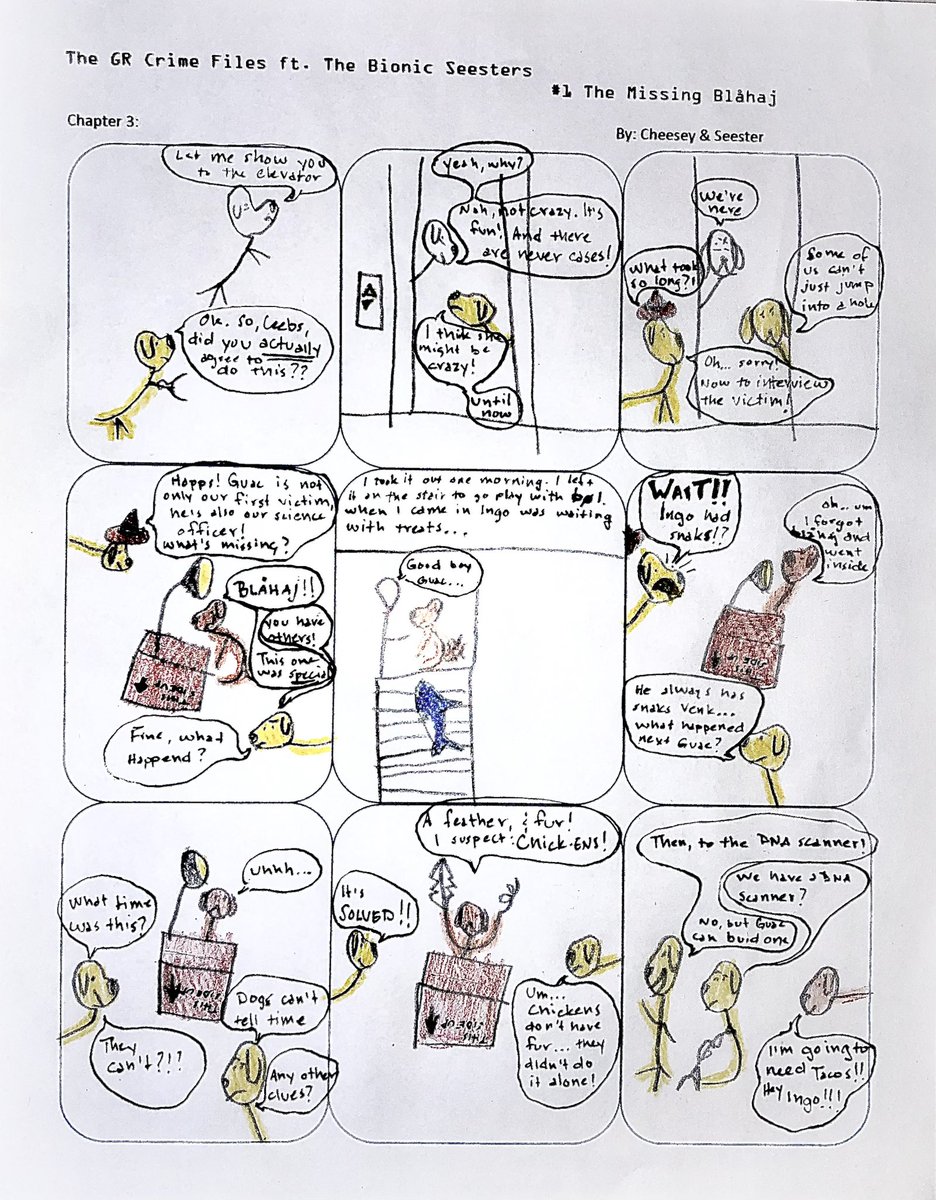 CheeseyComics's tweet photo. GR Crime Files feat. The Bionic Seesters: The Missing Blåhaj

Chapter 3: The Victim
#GoldenRatio #CrimeFiles https://t.co/AYUlD74LGR