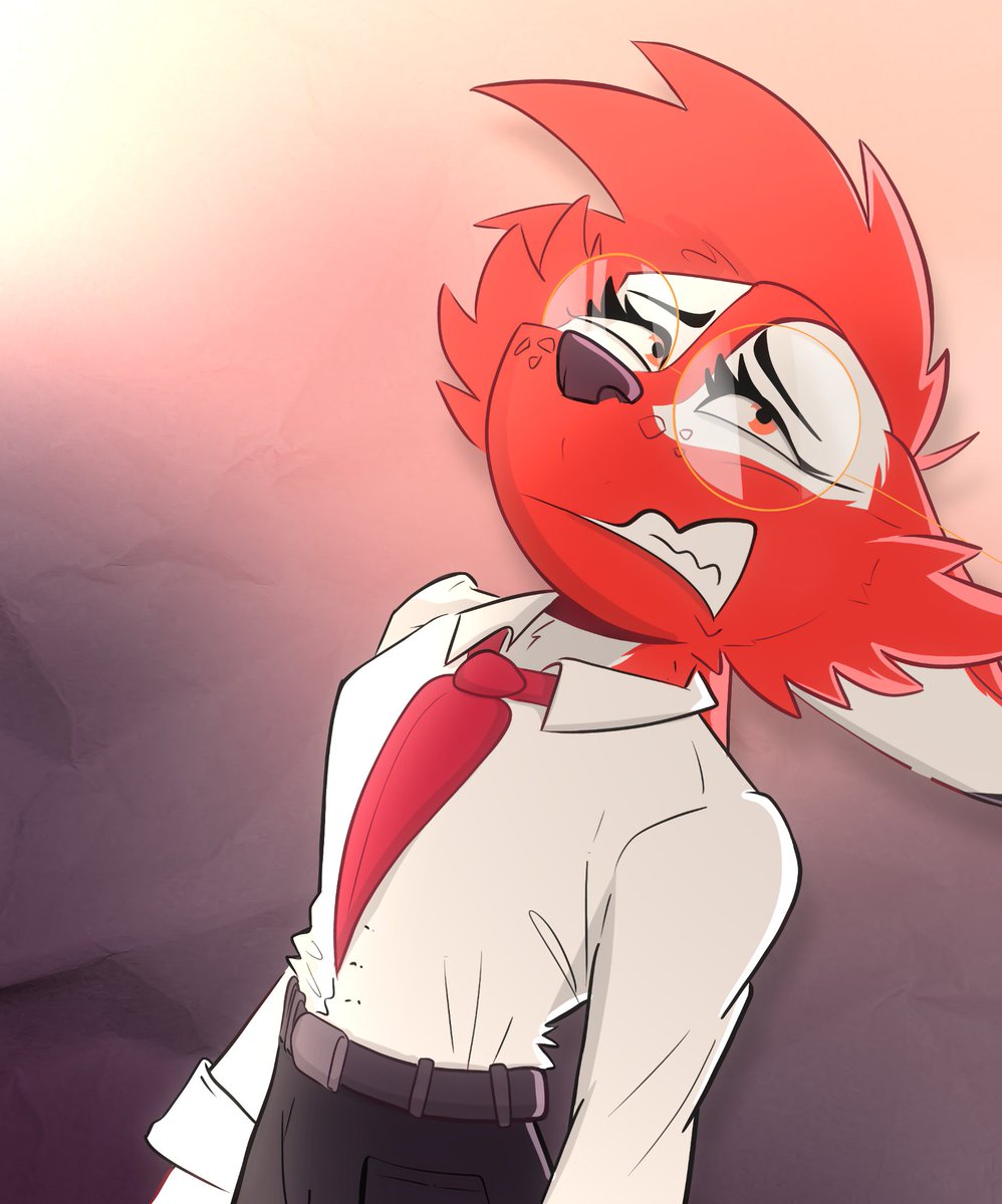 Same fox as before, but different style! #art