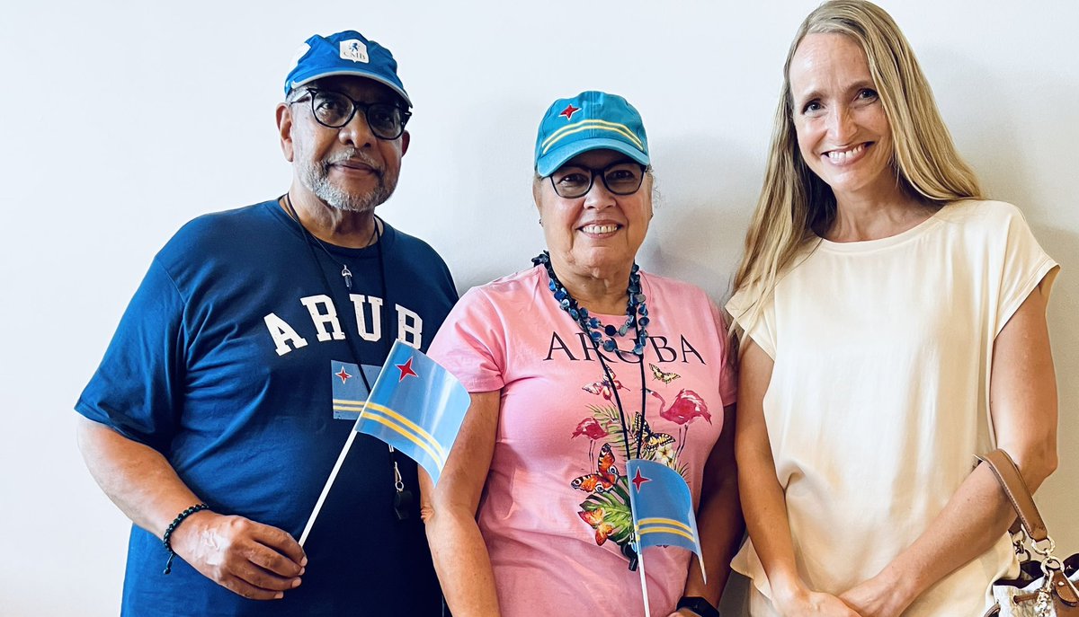 How special to celebrate Aruba Flag Day in the <a href="/Cityofdoral/">City of Doral</a>, Sister City of Oranjestad, on March 18 with Mayor <a href="/ChristiFraga/">Christi Fraga</a>, Council Members, Minister Plenipotentiary <a href="/joselincroes/">joselincroes</a>, Aruba House, Arubans living in South Florida, and a full brass band! <a href="/NLintheUSA/">Netherlands Embassy in the US 🇳🇱🇺🇸</a>