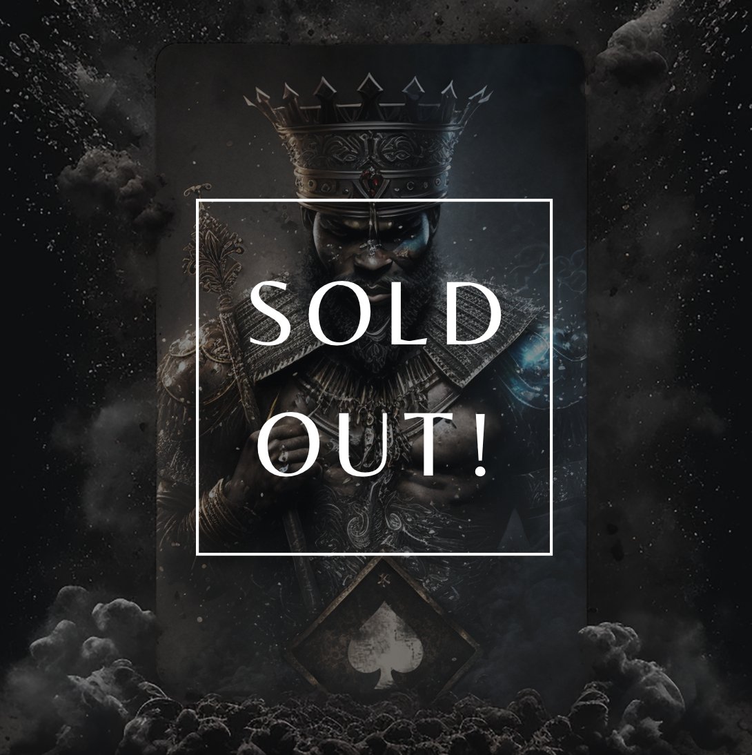 xCards_'s tweet photo. 🚫 The Poker Leaders collection is officially ��𝗢𝗟𝗗 𝗢𝗨𝗧! 🚫

🛒 You can try to buy one on @FrameItNFT here: https://t.co/JuecB1mCMU

Thank you all for your support, and let the era of the Leaders begin! 🔥

#JoinTheClub ♠️ #MultiversX https://t.co/0SyPHSQNqx