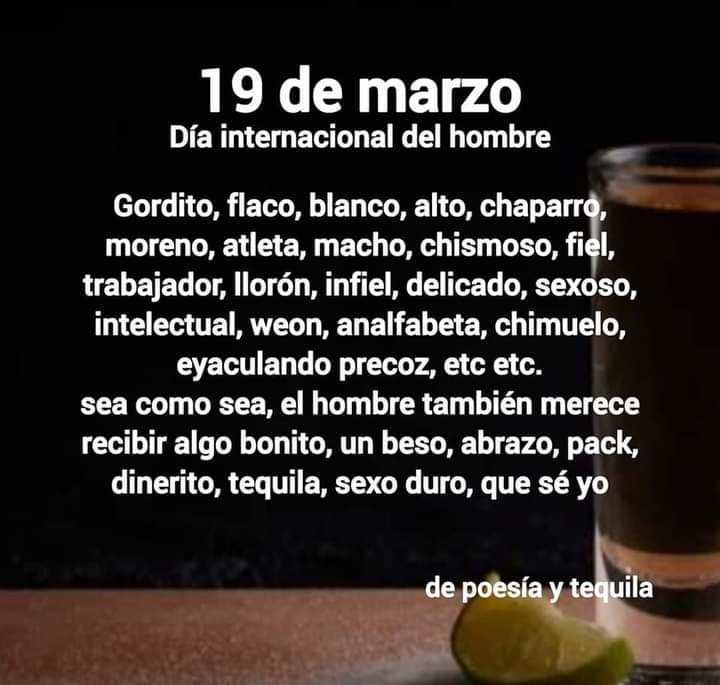 #DiaDelHombre