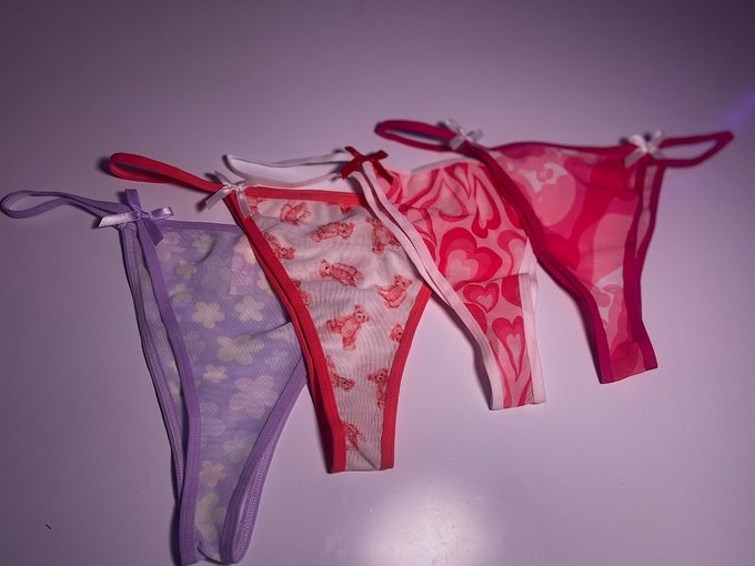 New GStrings 💕 25$ each DM me for more info #panties https://t.co/66ohwQJwdT<a href="/tag/panties"class="tags">#panties</a>
