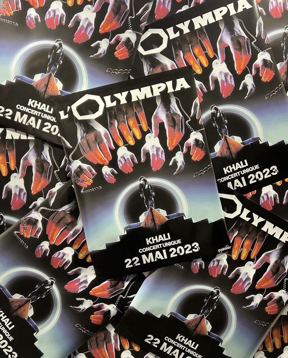 mvthieubdt's tweet photo. Tellement fier d’avoir travaillé sur cette image. L’Olympia de Khali, le 22 mai https://t.co/tSjeH9dKqC