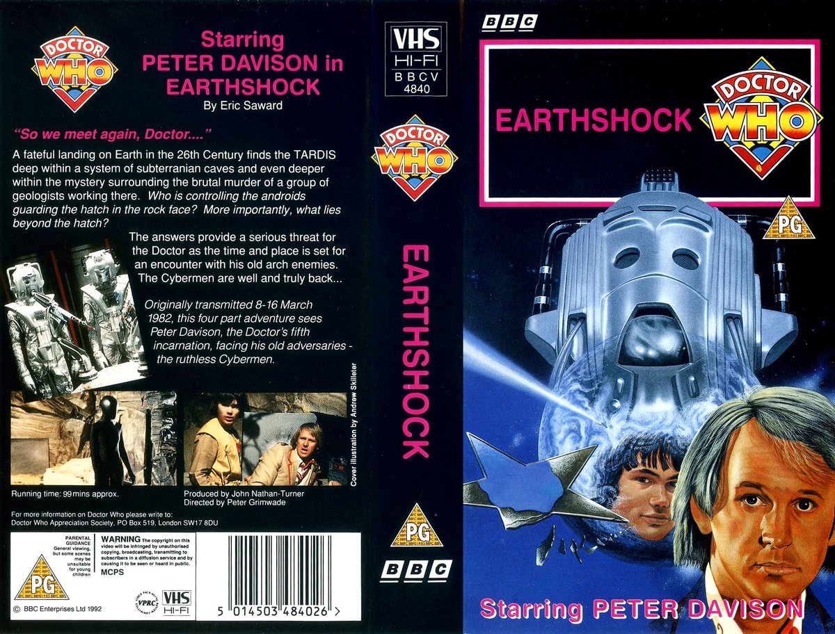WhosThatGav's tweet image. #nowwatching #DoctorWho #Earthshock 🚀🌍🦕🦖⭐📺