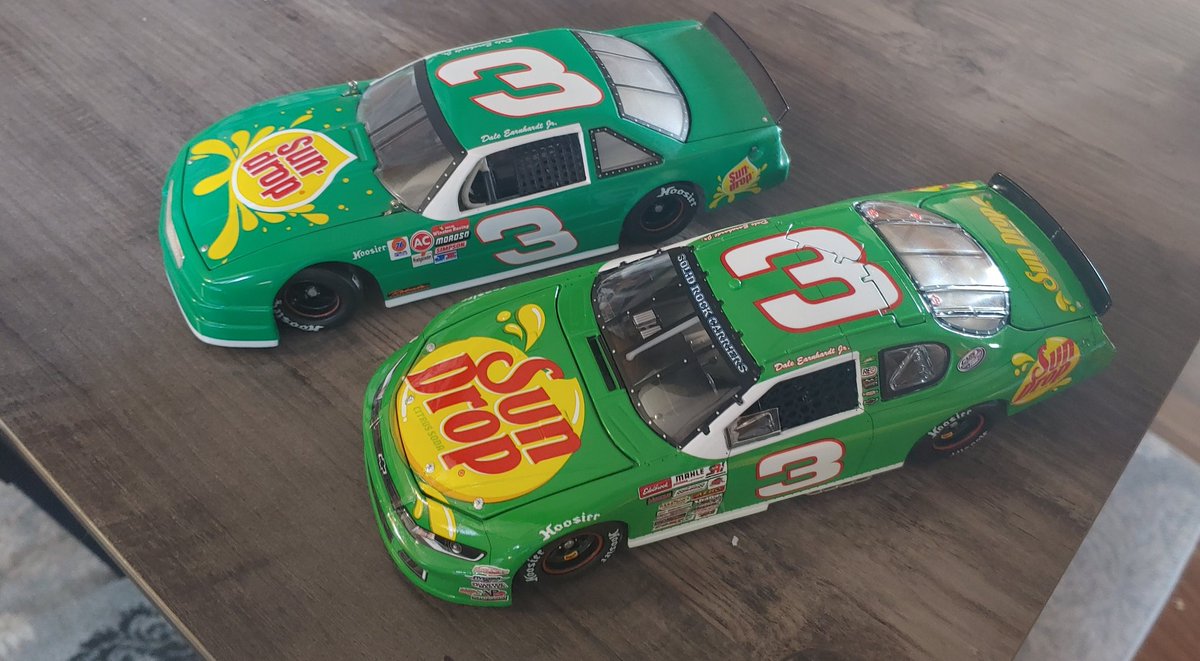 KentHunley's tweet image. 1993 to 2022 @SunDrop @DaleJr. #latemodelstock @Lionel_Racing #diecast #nascardiecast